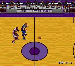 Hyper Dunk: The Playoff Edition screenshot 3 for Sega Mega Drive